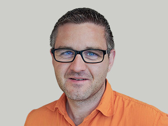 Marco Perren, lokaler Unternehmer und Präsident KMU Heimberg